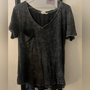 Black Buckle Shirt - Size Large